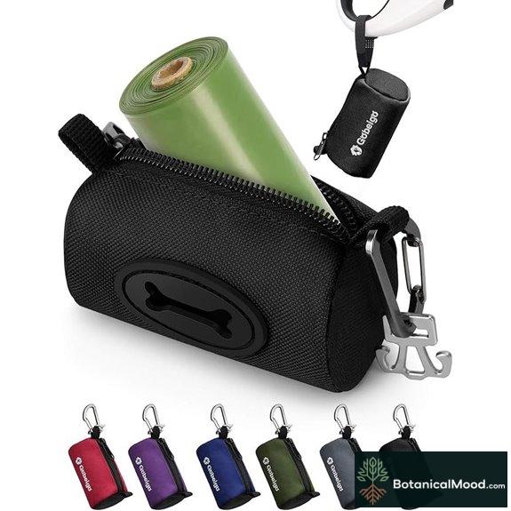 Gobeigo Dog Poop Bag Holder (Black)