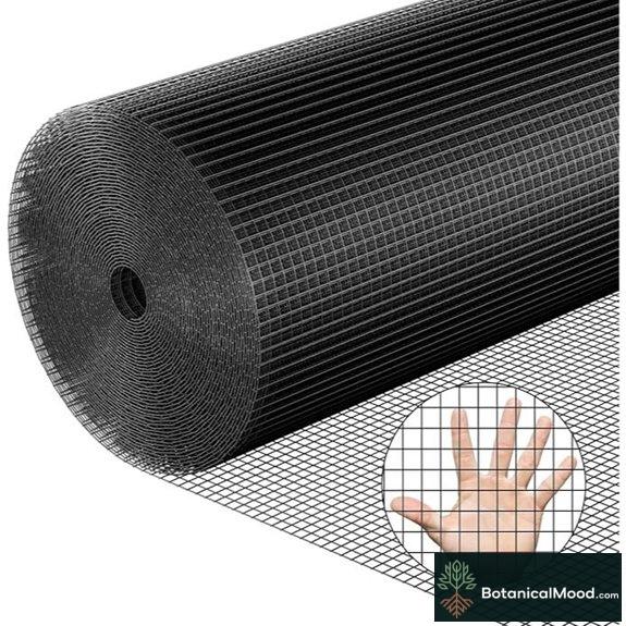 1/4 Hardware Cloth 50 ft Black Welded Wire Mesh
