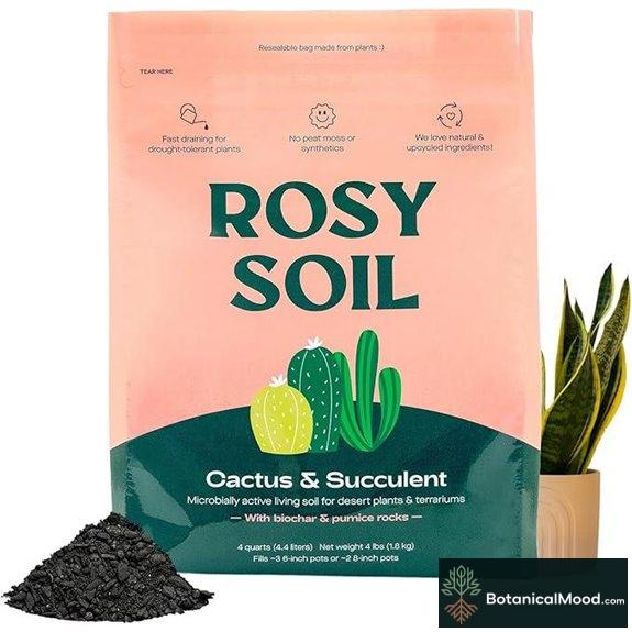 Rosy Soil Cactus & Succulent Potting Mix (4qt)