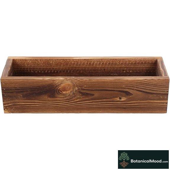 Galpada Cedar Planter Box for Outdoor Garden Decor
