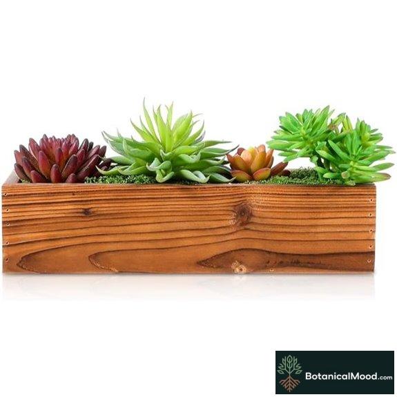 Large Outdoor Cedar Window Planter Box Rectangular Pot