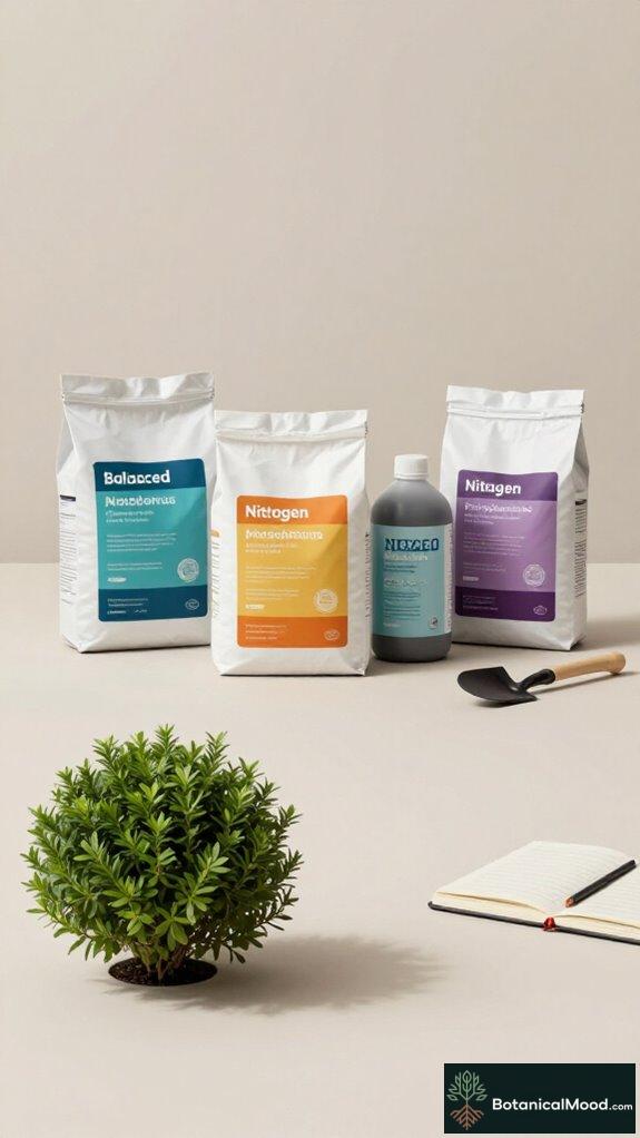 choosing appropriate shrub fertilizers