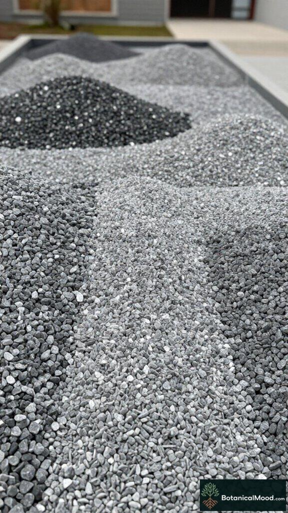 choosing crushed granite gravels