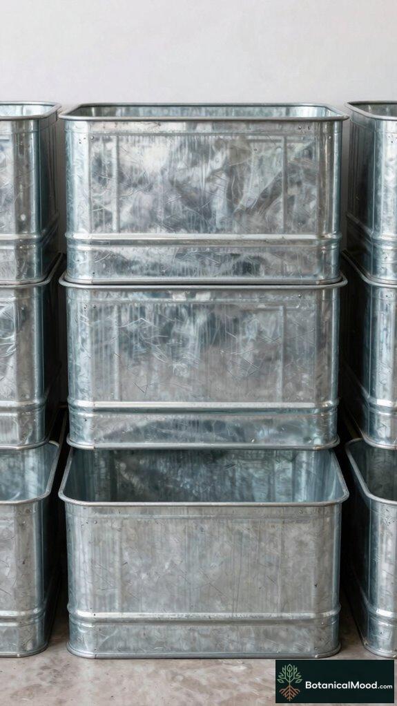 choosing durable galvanized bins