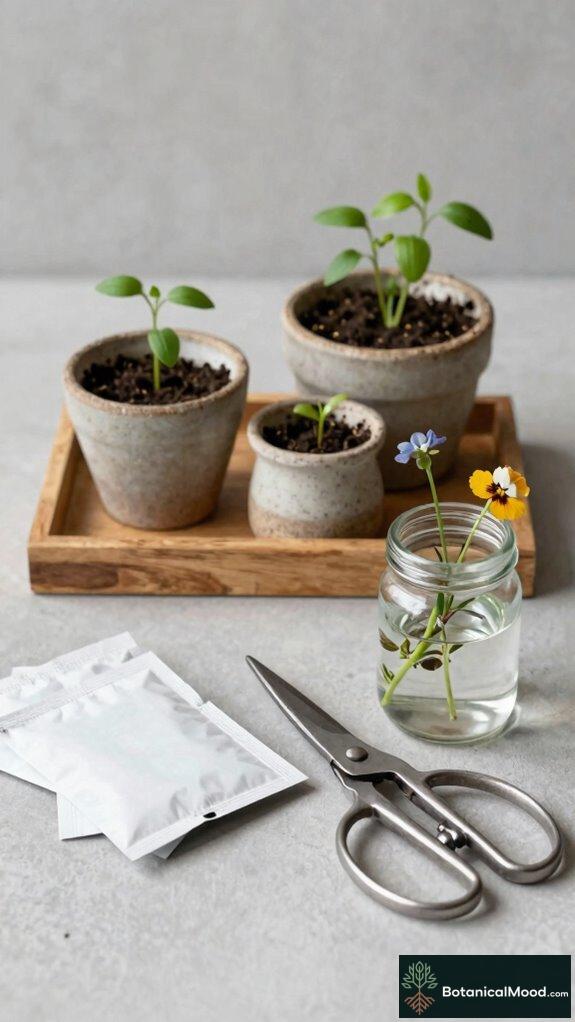 choosing quality edible flower kits