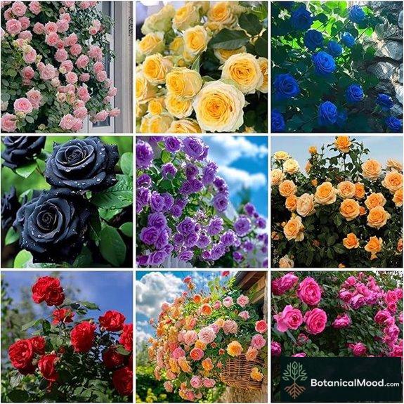 30+ Climbing Rose Seeds for Planting