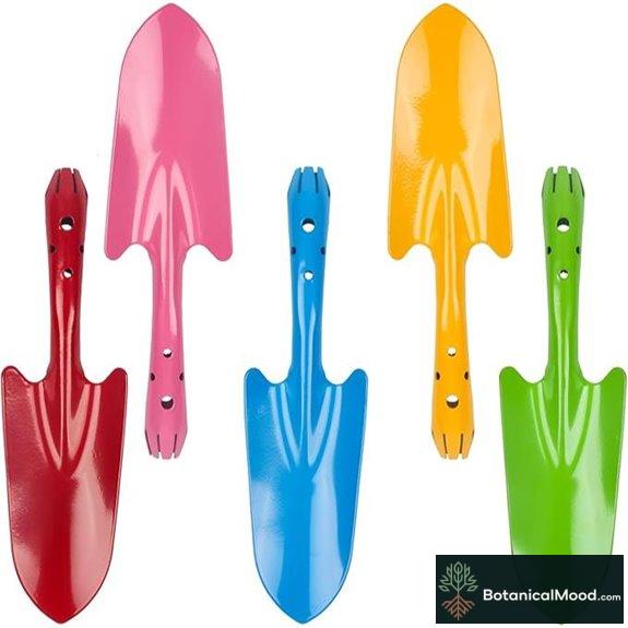 Colorful Mini Metal Hand Shovel Kid's Gardening Set