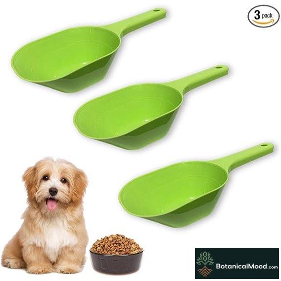 3PCS Dog Food Scoop with Measuring Lines