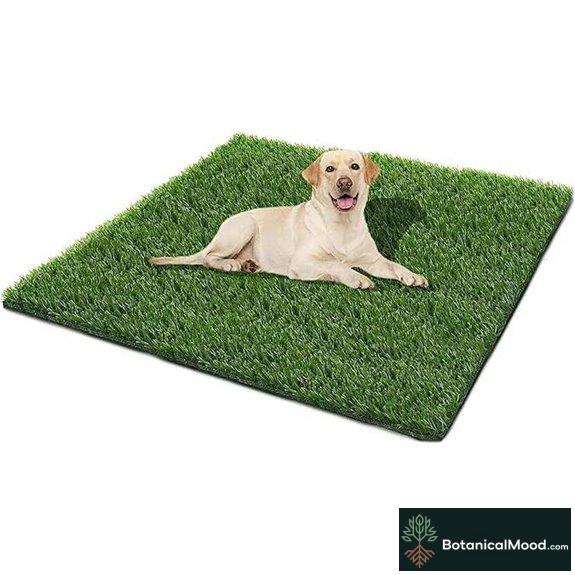 Dog Artificial Grass Pee Pad for Indoor Outdoor Use