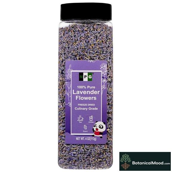 NPG Freeze Dried Lavender Flowers (4 oz)