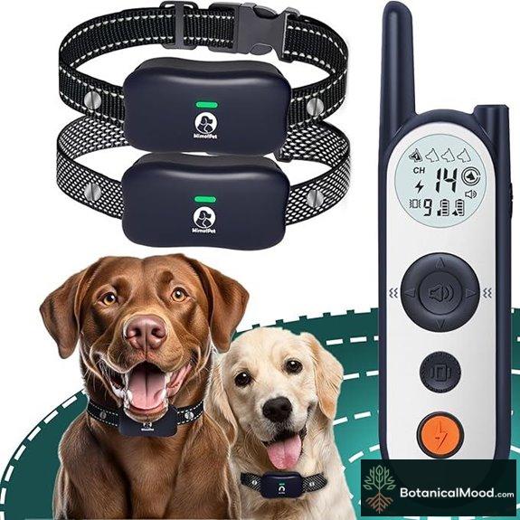 MIMOFPET Wireless Dog Fence for 2 Dogs