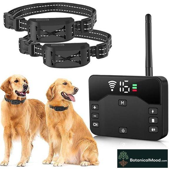Wireless Dog Fence System for 2 Dogs