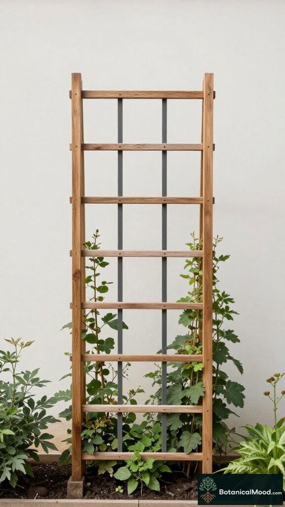 durable adjustable garden trellises
