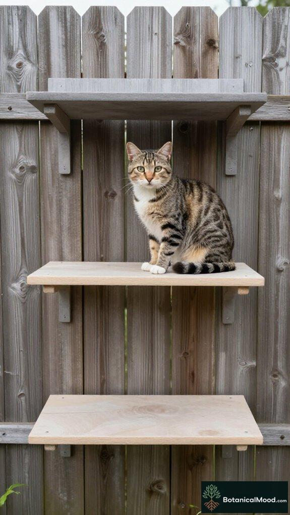 durable safe outdoor cat shelves