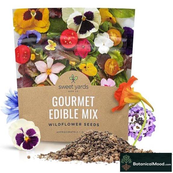 Wildflower Seeds Edible Flowers Mix (1 Oz)