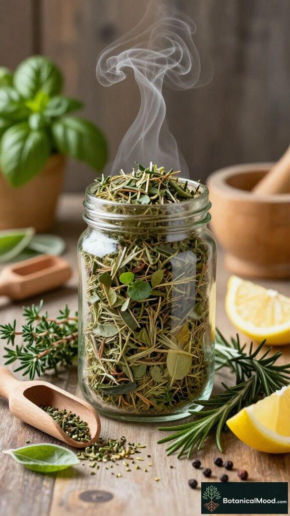 essential dried culinary herbs