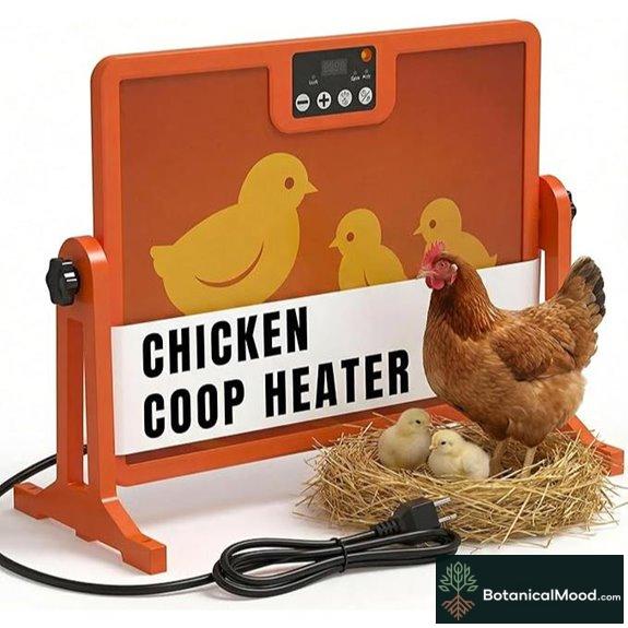 Chicken Coop Heater with Far-Infrared Technology