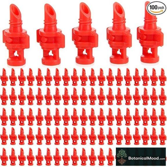 360° Misting Nozzles for Garden Irrigation Sprayers