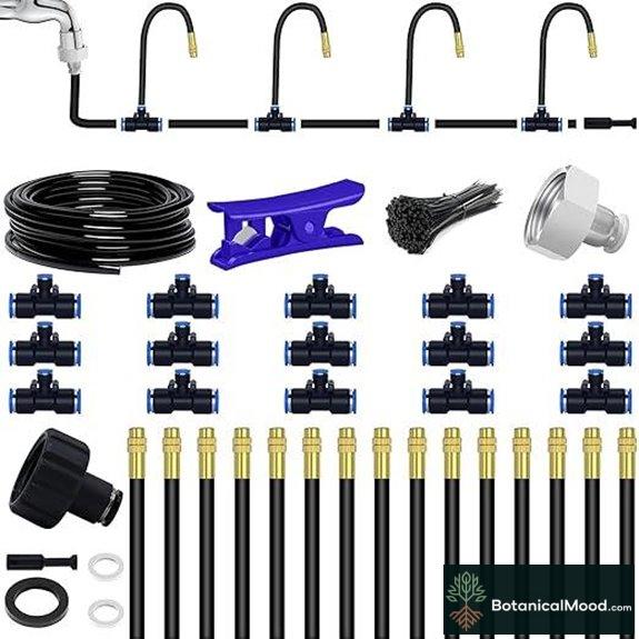 Drip Irrigation System Kit for Garden and Greenhouse