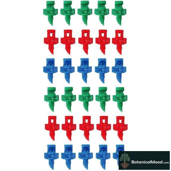 180 Pcs Garden Sprinklers Aeroponic Fog Nozzles Set