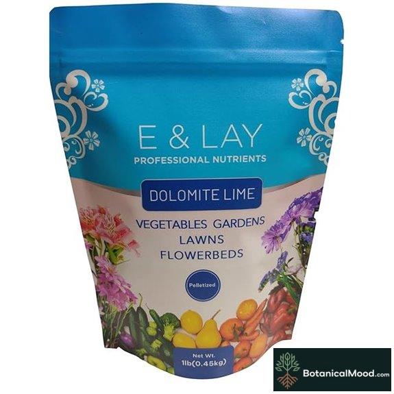 E & LAY PROFESSIONAL NUTRIENTS Dolomite Lime GRANULES (1LB)