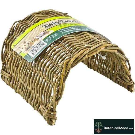 Ware Manufacturing Hand Woven Willow Twig Tunnel Small Pet Hideout Large