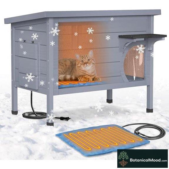 heated insulated outdoor shelter