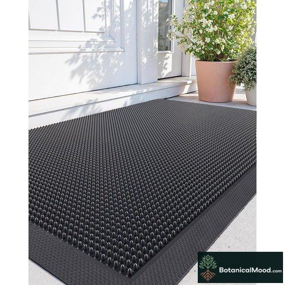 Dexi Heavy Duty Rubber Front Door Mat
