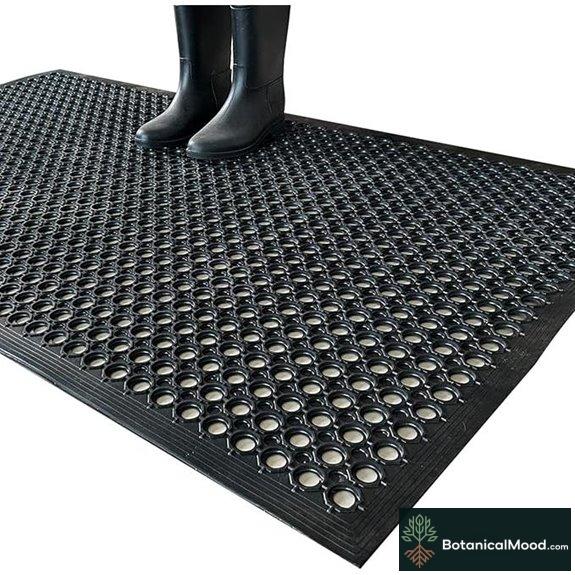 Uniboho Outdoor Rubber Floor Mat for Industrial Use