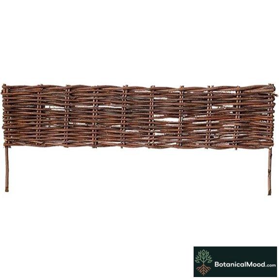 YICOL Willow Edging Panels for Landscaping (5)