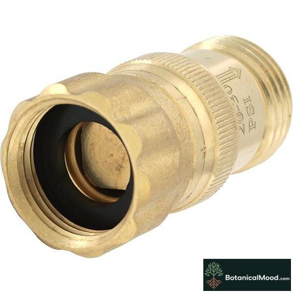 Lead-Free Brass Water Pressure Regulator for Drip Irrigation