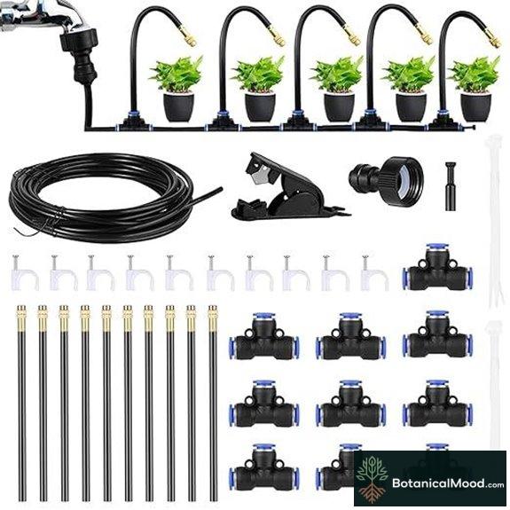Mist Cooling Irrigation System with Nozzles (33FT)