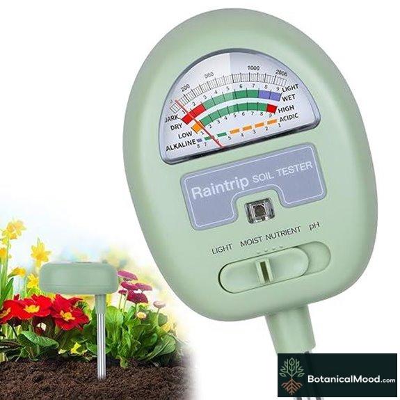 4-in-1 Soil Moisture & pH Meter