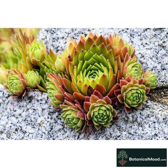 50 Mountain Houseleek Hens & Chicks Seeds