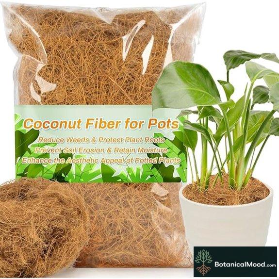 MAQIHAN Natural Coconut Husk Fiber for Plants