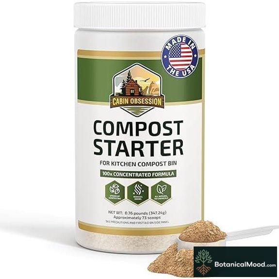 Compost Starter - All Natural Accelerator (73 Scoops)