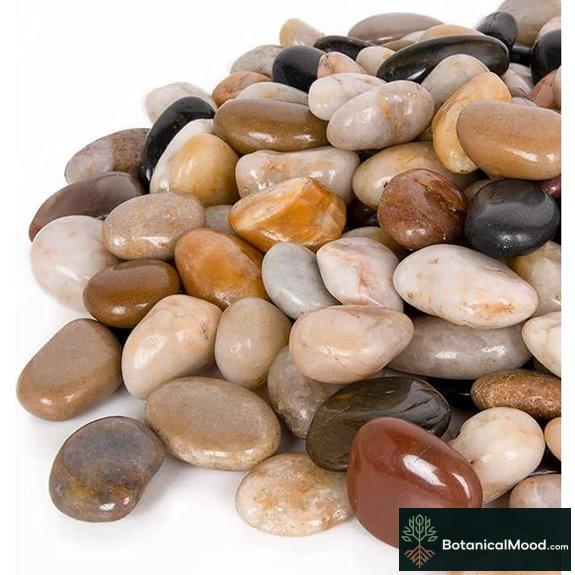 GASPRO 15lb Natural River Rocks Decor