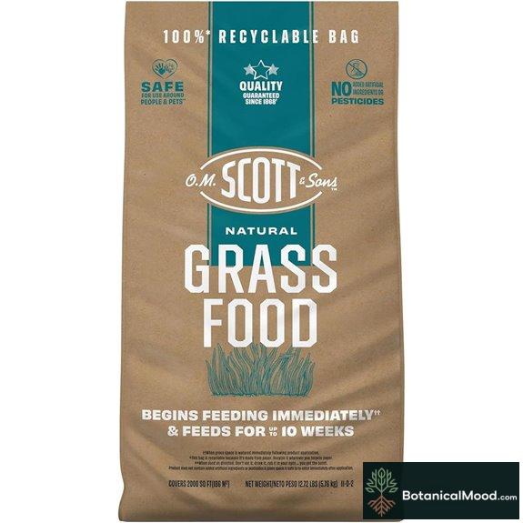 O.M. Scott Natural Grass Food for Lawns