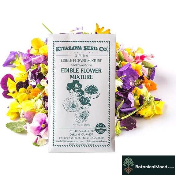 Edible Flower Seed Mix (Non-GMO)