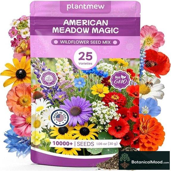 Wildflower Seeds Bulk Mix Non-GMO