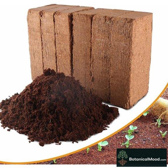 Premium Organic Coconut Coir Bricks (6-Pack)
