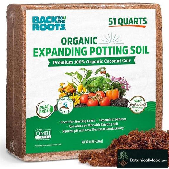 Back to the Roots Organic Coir Expanding Soil