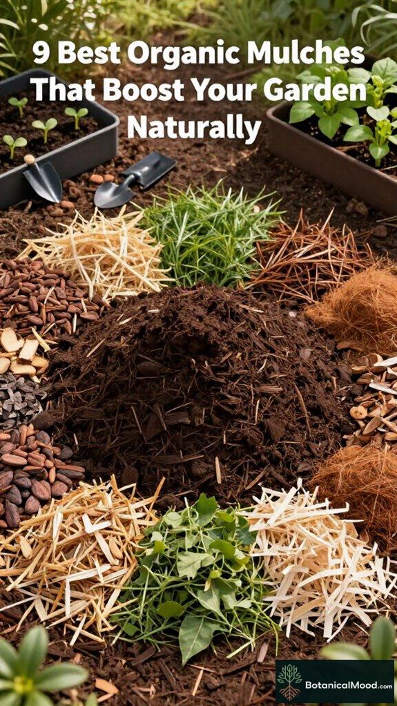 organic mulches for gardening
