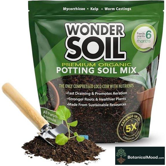 Wonder Soil Organic Potting Soil (12 qt) with Nutrients