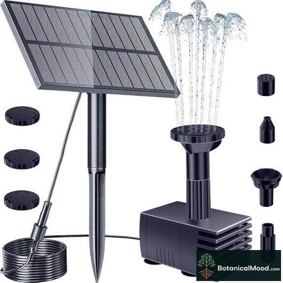 Biling Solar Water Pump Kit for Outdoors