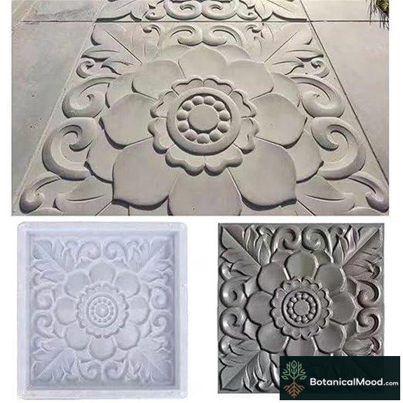 Concrete Walkway Molds for Pavers (2 pcs)