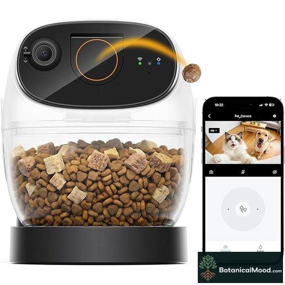 2026 3K Pet Camera Treat Dispenser
