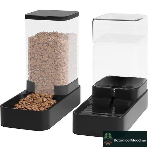 Automatic Cat Feeder & Water Dispenser Set