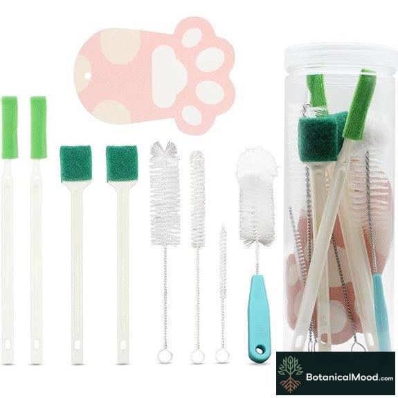 Pet Water Fountain Cleaning Kit with Brushes