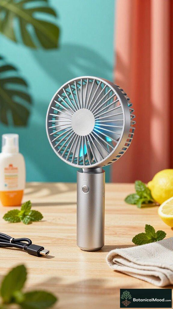 portable usb rechargeable fans